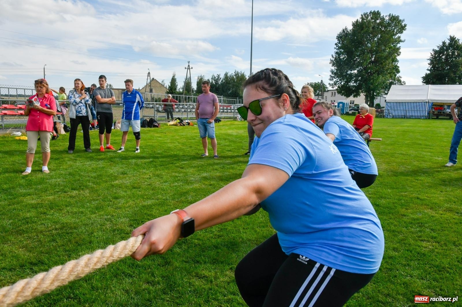 Zdjęcie w galerii na portalu naszraciborz.pl: W Borucinie nikt się nie oszczędzał. Polsko-czeski turniej sołectw [FOTO i WIDEO] wiadomości z regionu