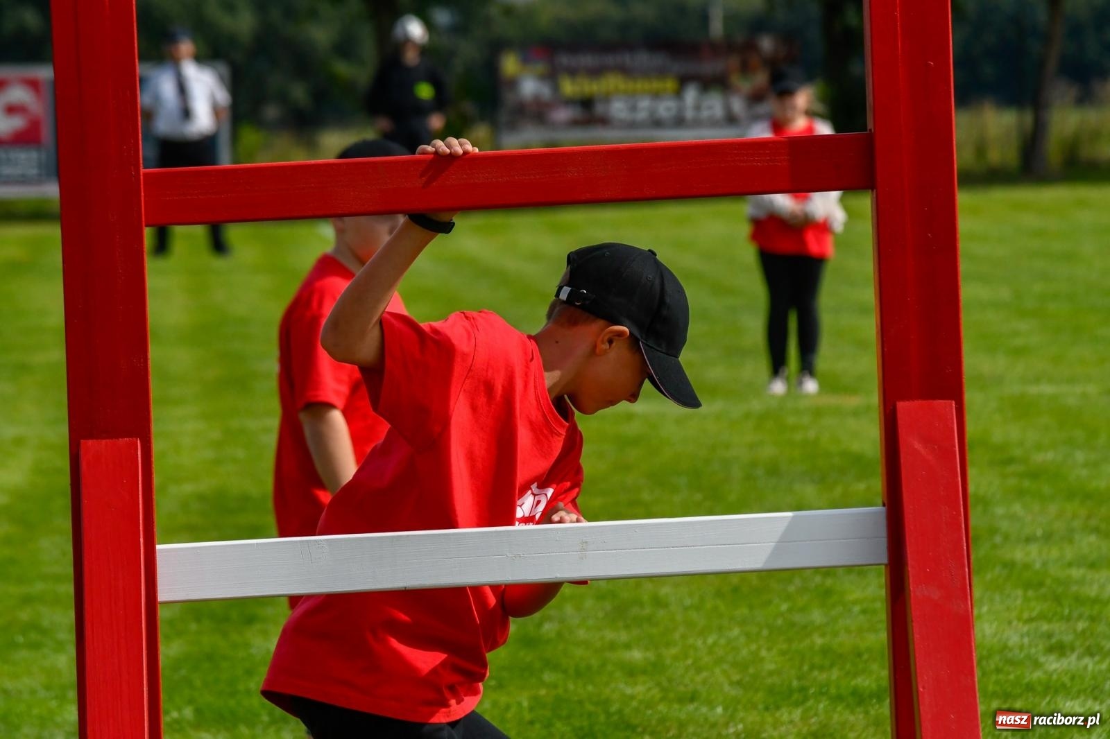 Zdjęcie w galerii na portalu naszraciborz.pl: OSP Pogrzebień z Pucharem Wójta. Ekspresowe zawody z dwoma wpadkami [FOTO i WIDEO] wiadomości z regionu