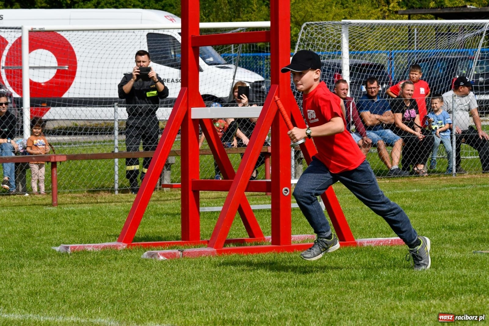 Zdjęcie w galerii na portalu naszraciborz.pl: OSP Pogrzebień z Pucharem Wójta. Ekspresowe zawody z dwoma wpadkami [FOTO i WIDEO] wiadomości z regionu