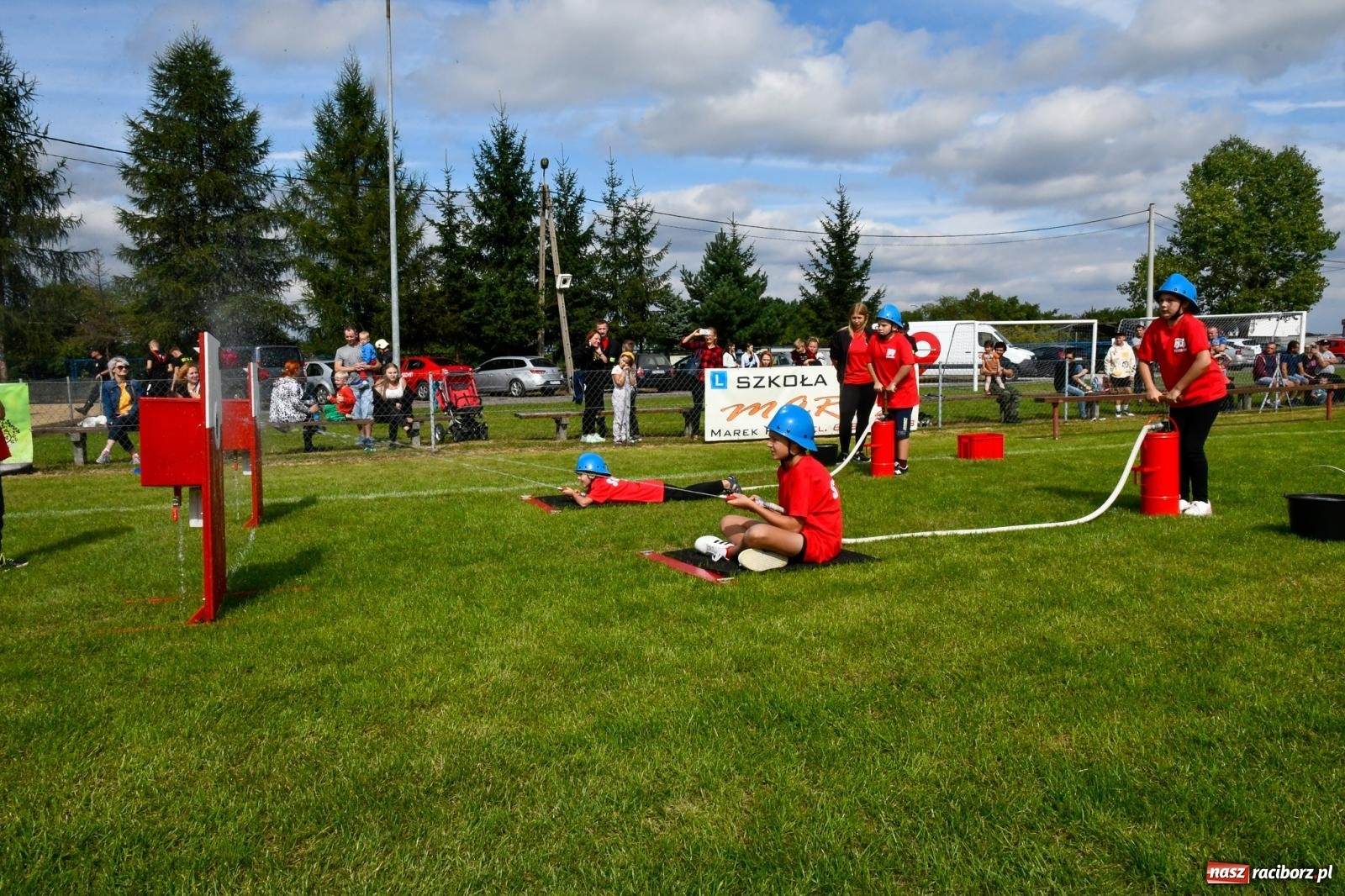 Zdjęcie w galerii na portalu naszraciborz.pl: OSP Pogrzebień z Pucharem Wójta. Ekspresowe zawody z dwoma wpadkami [FOTO i WIDEO] wiadomości z regionu