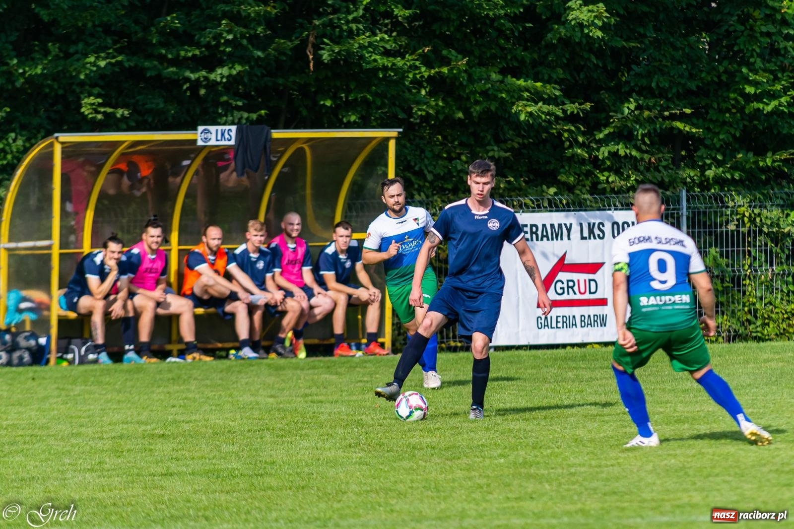 Zdjęcie w galerii na portalu naszraciborz.pl: B klasa. Górki Śląskie wykoleiły ocicką Lokomotywę [FOTO] wiadomości z regionu