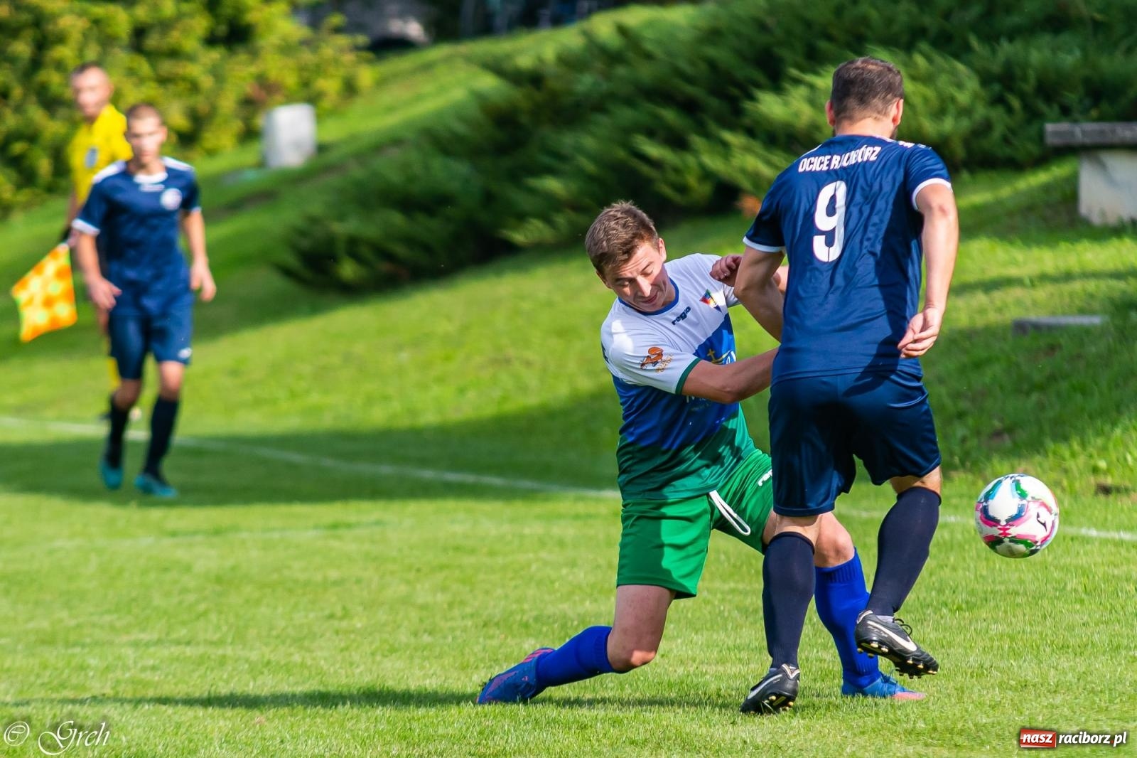 Zdjęcie w galerii na portalu naszraciborz.pl: B klasa. Górki Śląskie wykoleiły ocicką Lokomotywę [FOTO] wiadomości z regionu