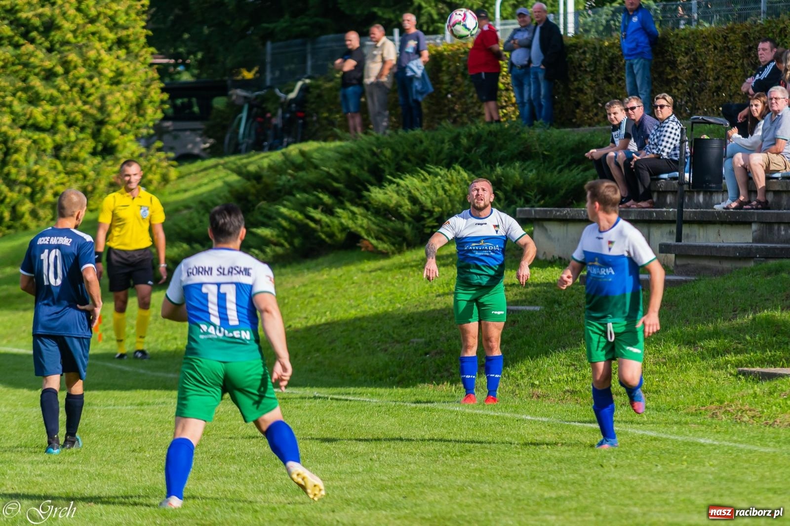 Zdjęcie w galerii na portalu naszraciborz.pl: B klasa. Górki Śląskie wykoleiły ocicką Lokomotywę [FOTO] wiadomości z regionu