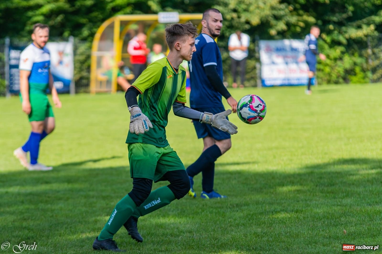 Zdjęcie w galerii na portalu naszraciborz.pl: B klasa. Górki Śląskie wykoleiły ocicką Lokomotywę [FOTO] wiadomości z regionu