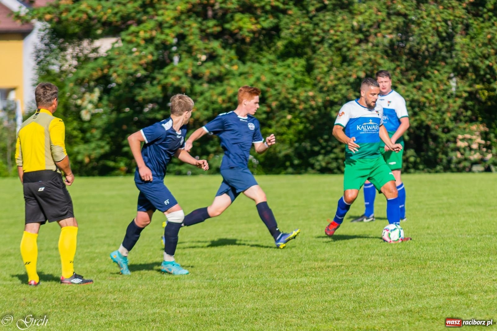 Zdjęcie w galerii na portalu naszraciborz.pl: B klasa. Górki Śląskie wykoleiły ocicką Lokomotywę [FOTO] wiadomości z regionu