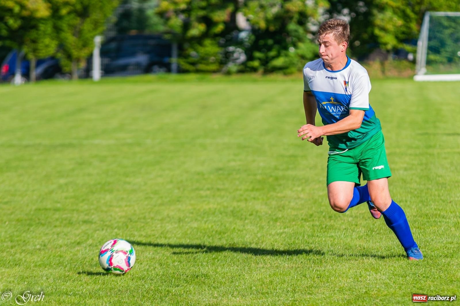 Zdjęcie w galerii na portalu naszraciborz.pl: B klasa. Górki Śląskie wykoleiły ocicką Lokomotywę [FOTO] wiadomości z regionu