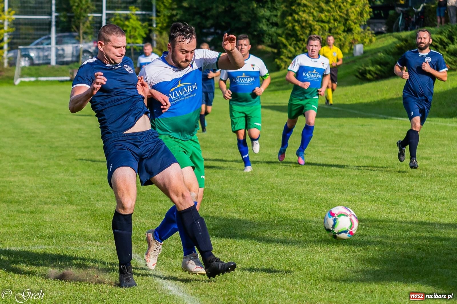 Zdjęcie w galerii na portalu naszraciborz.pl: B klasa. Górki Śląskie wykoleiły ocicką Lokomotywę [FOTO] wiadomości z regionu