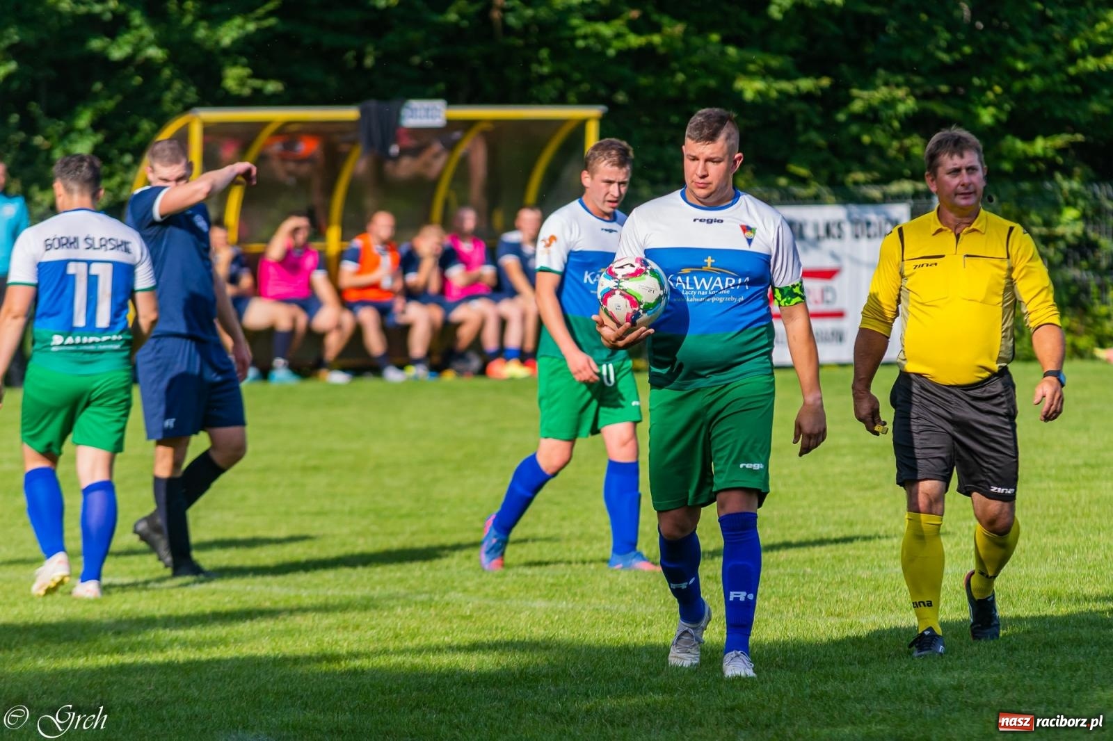 Zdjęcie w galerii na portalu naszraciborz.pl: B klasa. Górki Śląskie wykoleiły ocicką Lokomotywę [FOTO] wiadomości z regionu