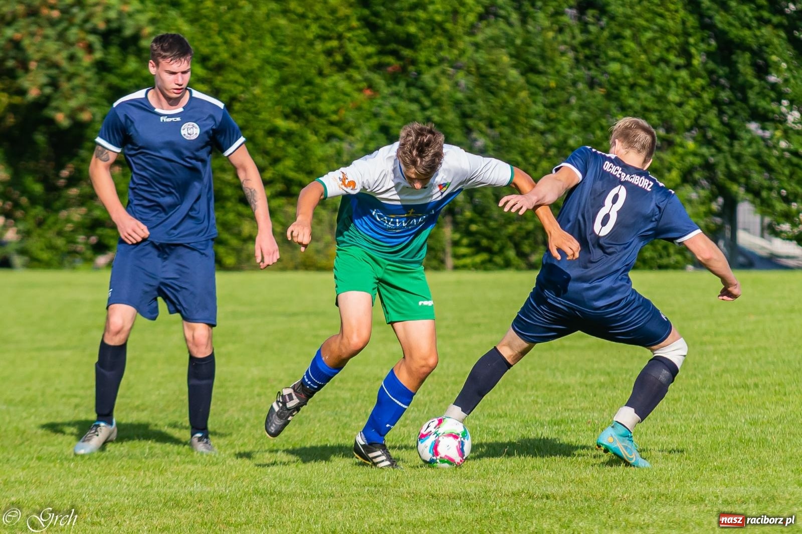 Zdjęcie w galerii na portalu naszraciborz.pl: B klasa. Górki Śląskie wykoleiły ocicką Lokomotywę [FOTO] wiadomości z regionu
