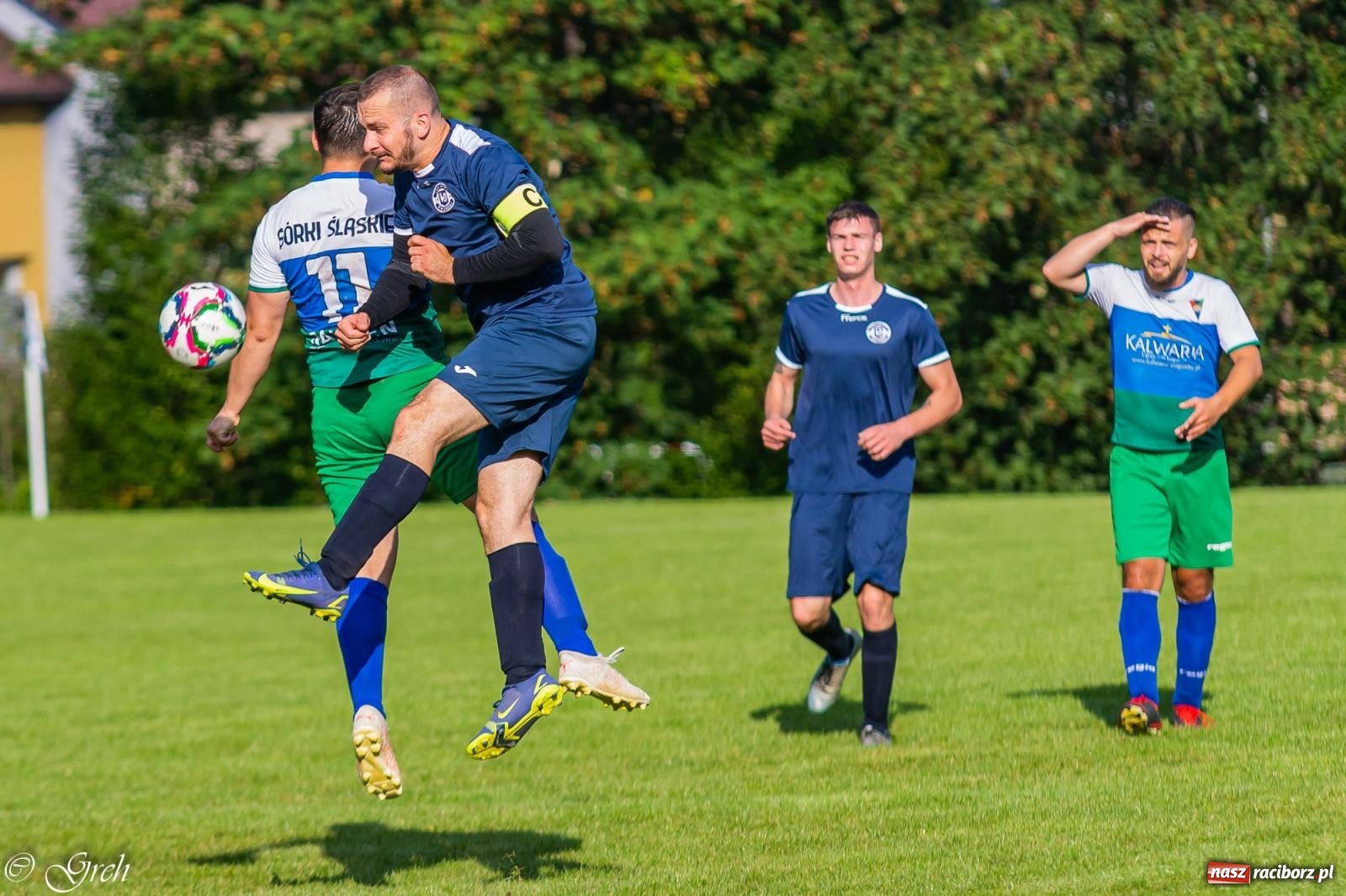 Zdjęcie w galerii na portalu naszraciborz.pl: B klasa. Górki Śląskie wykoleiły ocicką Lokomotywę [FOTO] wiadomości z regionu