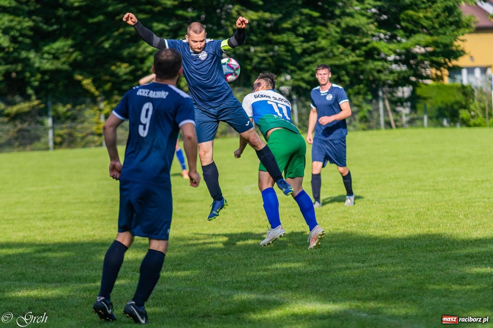 Zdjęcie w galerii na portalu naszraciborz.pl: B klasa. Górki Śląskie wykoleiły ocicką Lokomotywę [FOTO] wiadomości z regionu