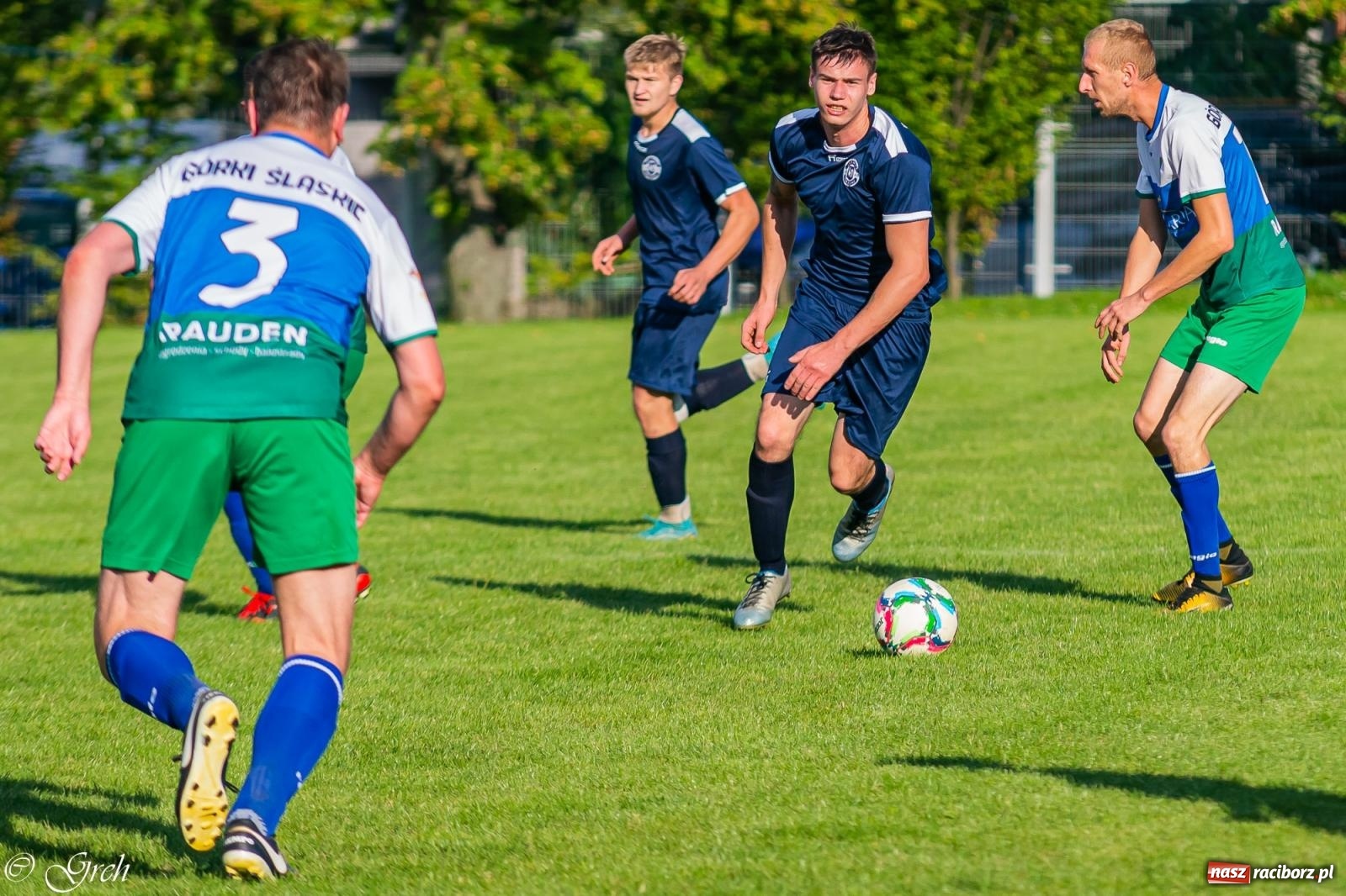 Zdjęcie w galerii na portalu naszraciborz.pl: B klasa. Górki Śląskie wykoleiły ocicką Lokomotywę [FOTO] wiadomości z regionu