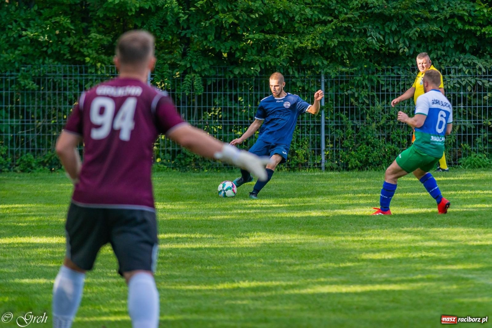 Zdjęcie w galerii na portalu naszraciborz.pl: B klasa. Górki Śląskie wykoleiły ocicką Lokomotywę [FOTO] wiadomości z regionu