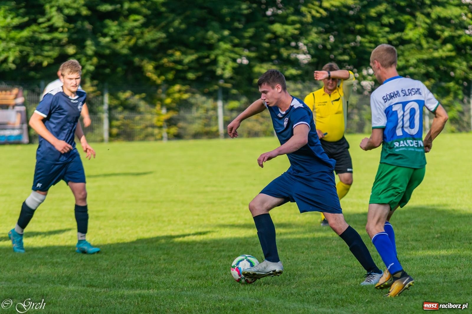 Zdjęcie w galerii na portalu naszraciborz.pl: B klasa. Górki Śląskie wykoleiły ocicką Lokomotywę [FOTO] wiadomości z regionu