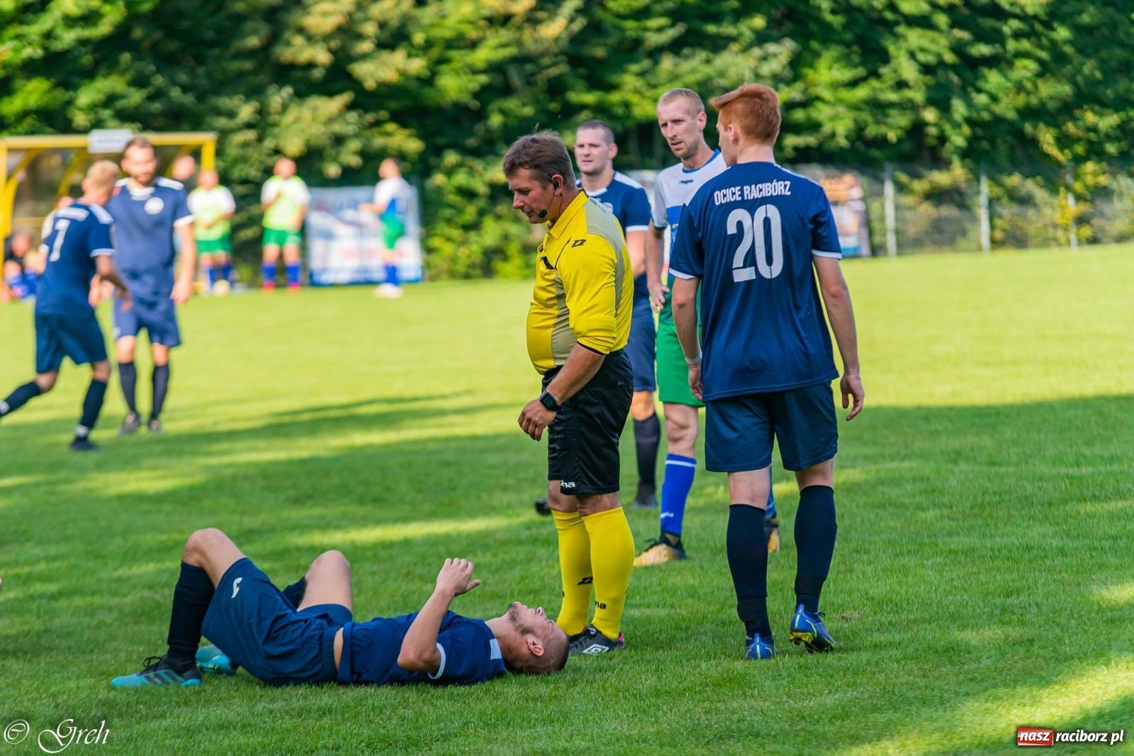 Zdjęcie w galerii na portalu naszraciborz.pl: B klasa. Górki Śląskie wykoleiły ocicką Lokomotywę [FOTO] wiadomości z regionu