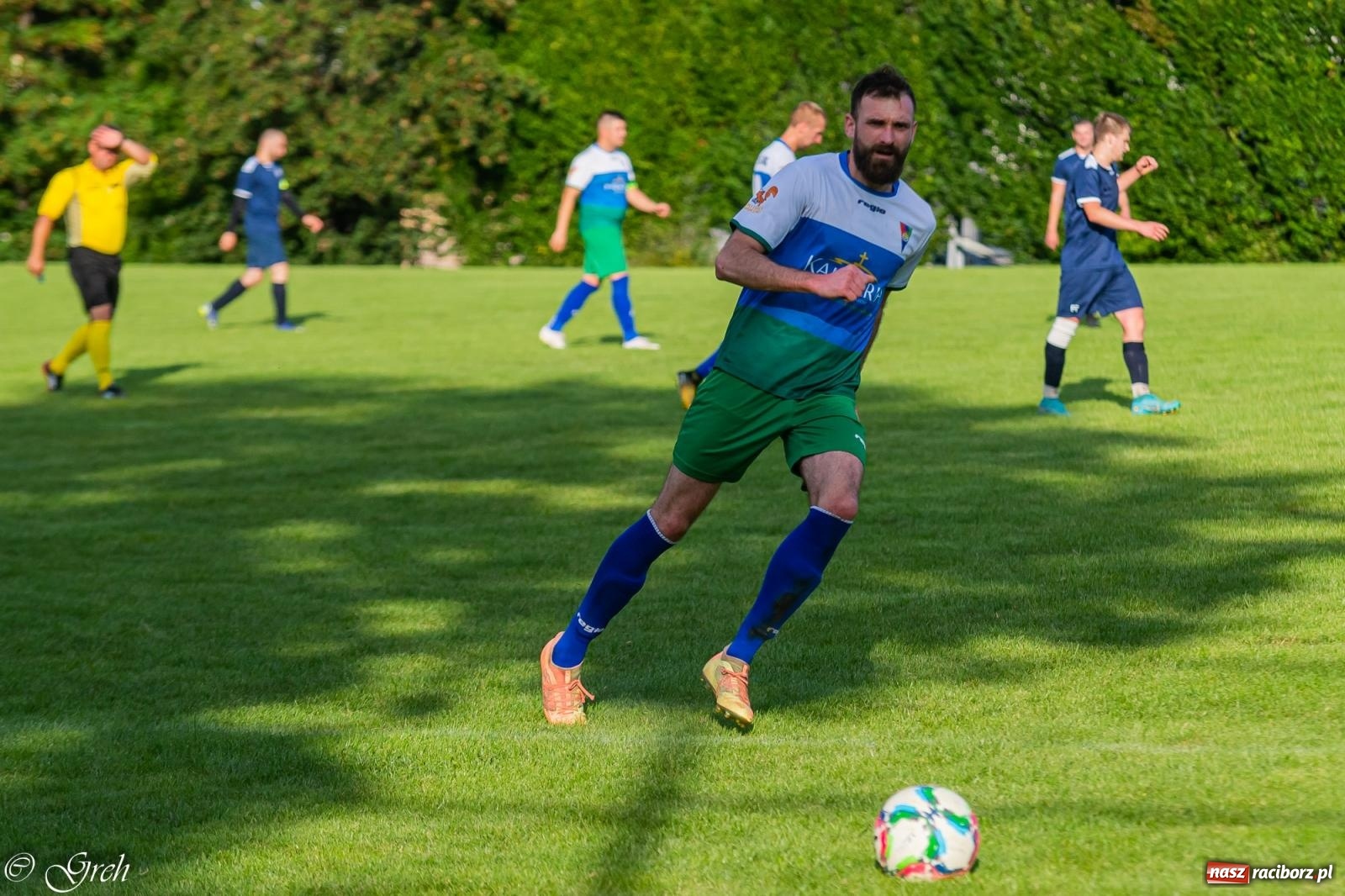 Zdjęcie w galerii na portalu naszraciborz.pl: B klasa. Górki Śląskie wykoleiły ocicką Lokomotywę [FOTO] wiadomości z regionu