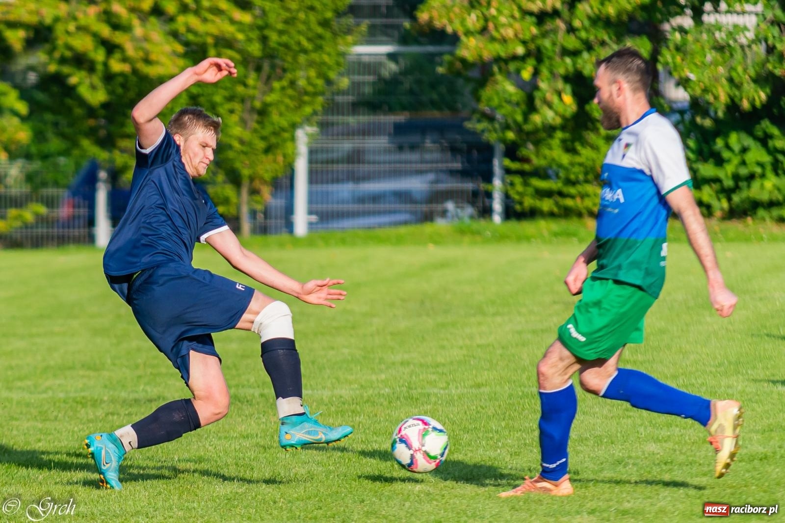 Zdjęcie w galerii na portalu naszraciborz.pl: B klasa. Górki Śląskie wykoleiły ocicką Lokomotywę [FOTO] wiadomości z regionu