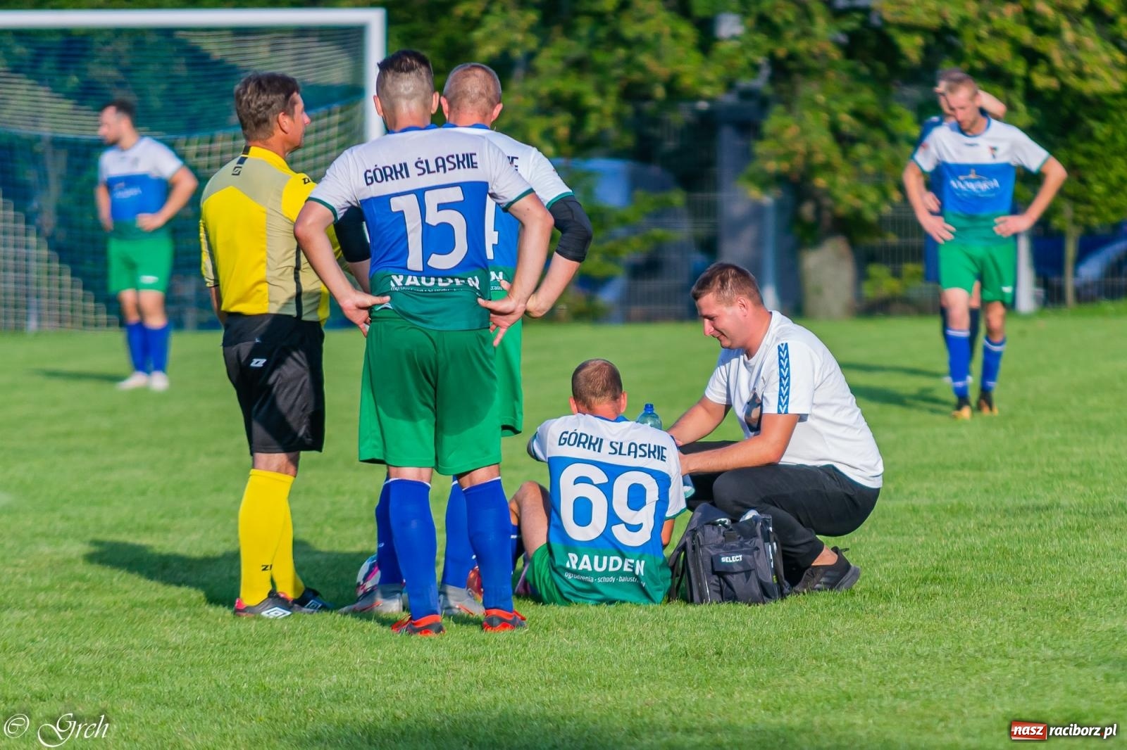 Zdjęcie w galerii na portalu naszraciborz.pl: B klasa. Górki Śląskie wykoleiły ocicką Lokomotywę [FOTO] wiadomości z regionu