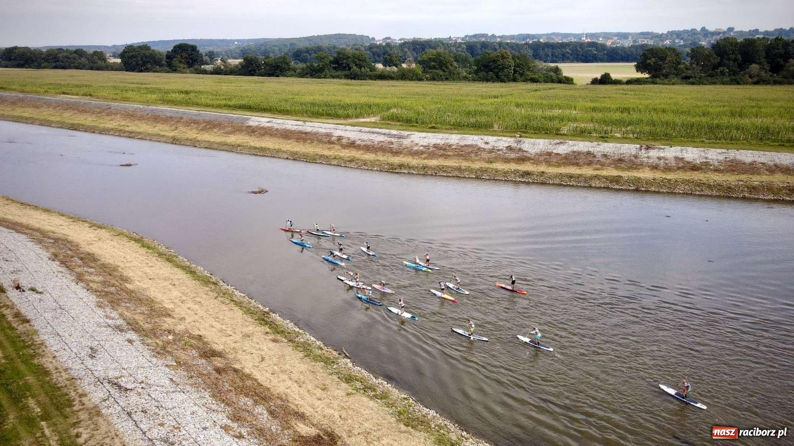 Zdjęcie w galerii na portalu naszraciborz.pl: Regaty pod zaporą czołową zbiornika Racibórz [FOTO i WIDEO] wiadomości z regionu