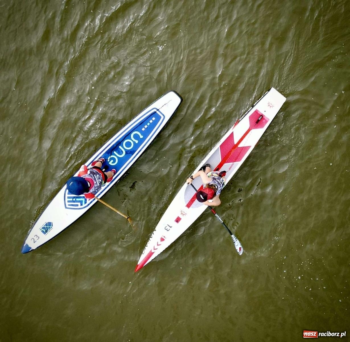 Zdjęcie w galerii na portalu naszraciborz.pl: Regaty pod zaporą czołową zbiornika Racibórz [FOTO i WIDEO] wiadomości z regionu