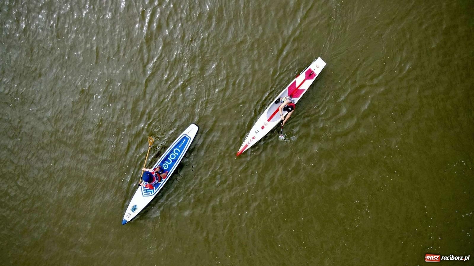 Zdjęcie w galerii na portalu naszraciborz.pl: Regaty pod zaporą czołową zbiornika Racibórz [FOTO i WIDEO] wiadomości z regionu