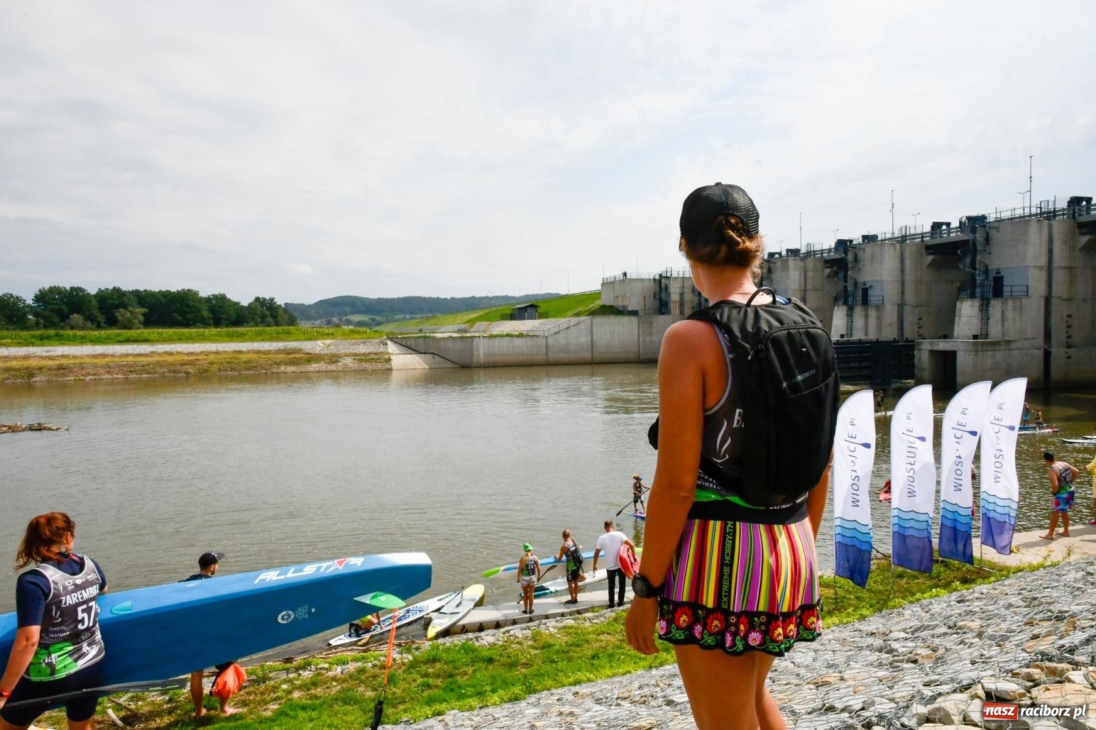 Zdjęcie w galerii na portalu naszraciborz.pl: Regaty pod zaporą czołową zbiornika Racibórz [FOTO i WIDEO] wiadomości z regionu