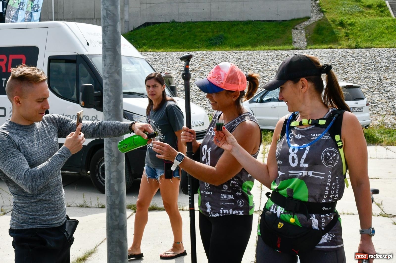Zdjęcie w galerii na portalu naszraciborz.pl: Regaty pod zaporą czołową zbiornika Racibórz [FOTO i WIDEO] wiadomości z regionu