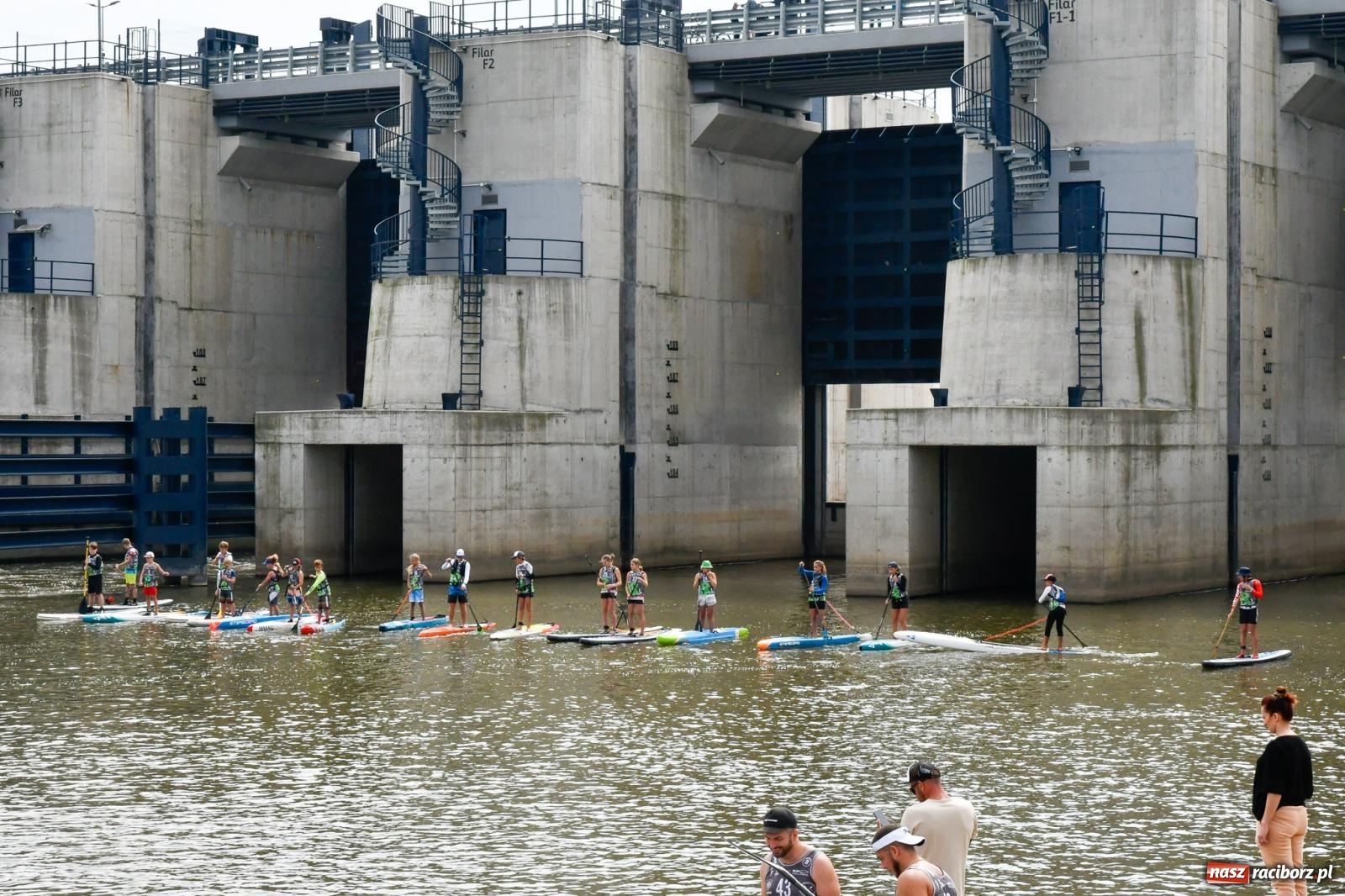 Zdjęcie w galerii na portalu naszraciborz.pl: Regaty pod zaporą czołową zbiornika Racibórz [FOTO i WIDEO] wiadomości z regionu