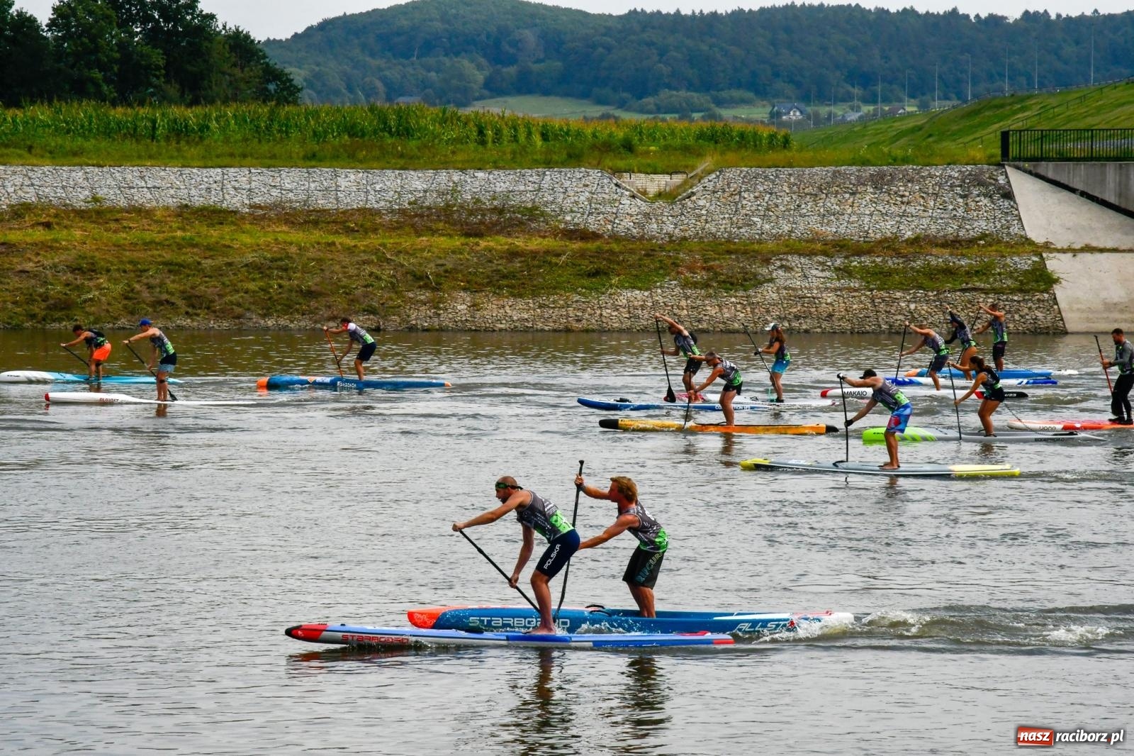 Zdjęcie w galerii na portalu naszraciborz.pl: Regaty pod zaporą czołową zbiornika Racibórz [FOTO i WIDEO] wiadomości z regionu
