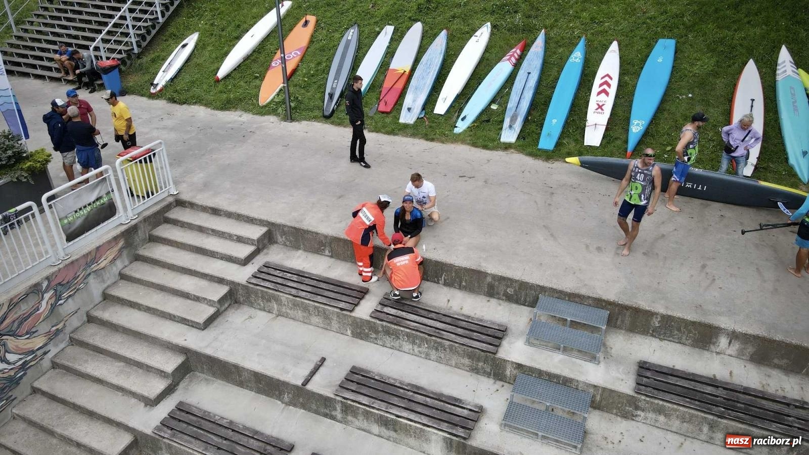 Zdjęcie w galerii na portalu naszraciborz.pl: Regaty pod zaporą czołową zbiornika Racibórz [FOTO i WIDEO] wiadomości z regionu