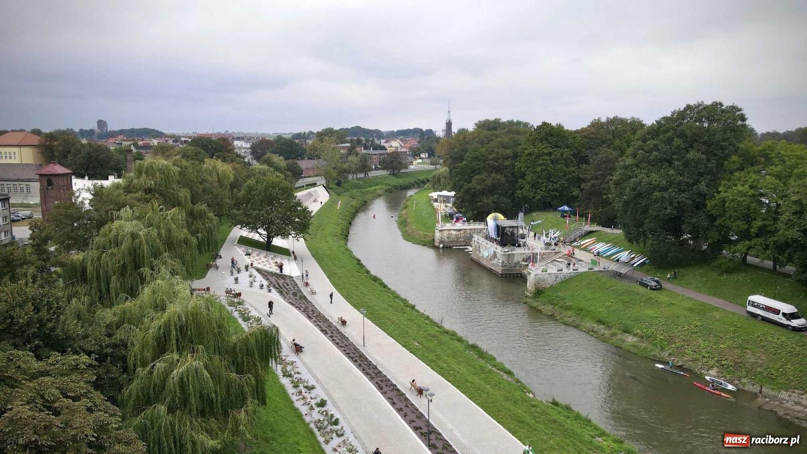 Zdjęcie w galerii na portalu naszraciborz.pl: Regaty pod zaporą czołową zbiornika Racibórz [FOTO i WIDEO] wiadomości z regionu