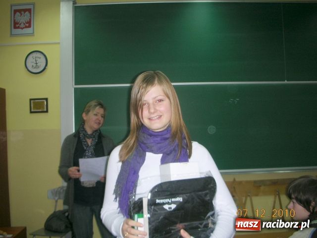 Zdjęcie w galerii na portalu naszraciborz.pl: Konkurs wiedzy o krajach anglojęzycznych wiadomości z regionu