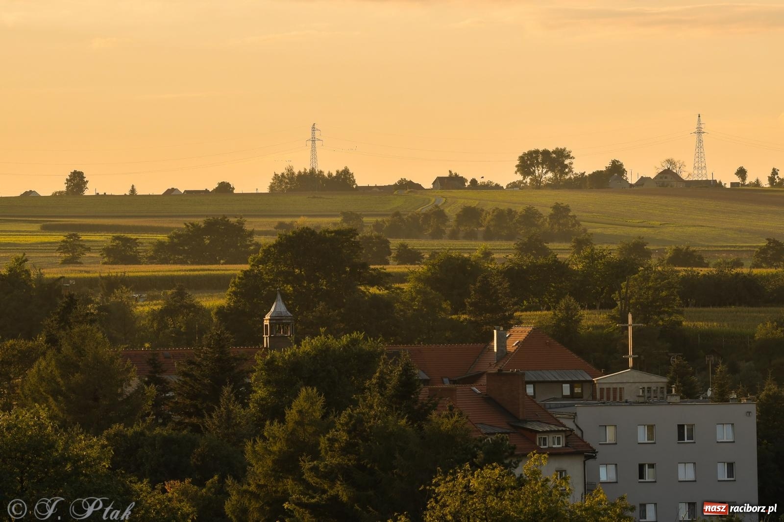 Zdjęcie w galerii na portalu naszraciborz.pl: Tak wygląda Racibórz w złotej godzinie wiadomości z regionu