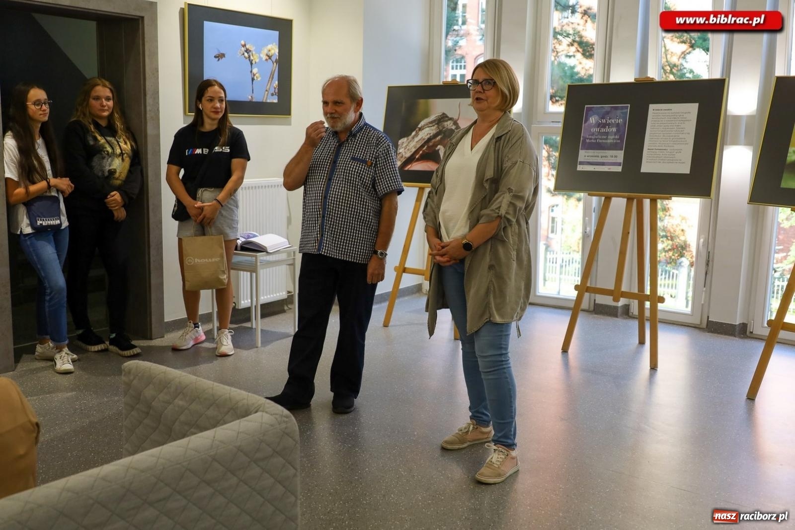Zdjęcie w galerii na portalu naszraciborz.pl: W świecie owadów - wernisaż fotografii Marka Furmanowicza wiadomości z regionu