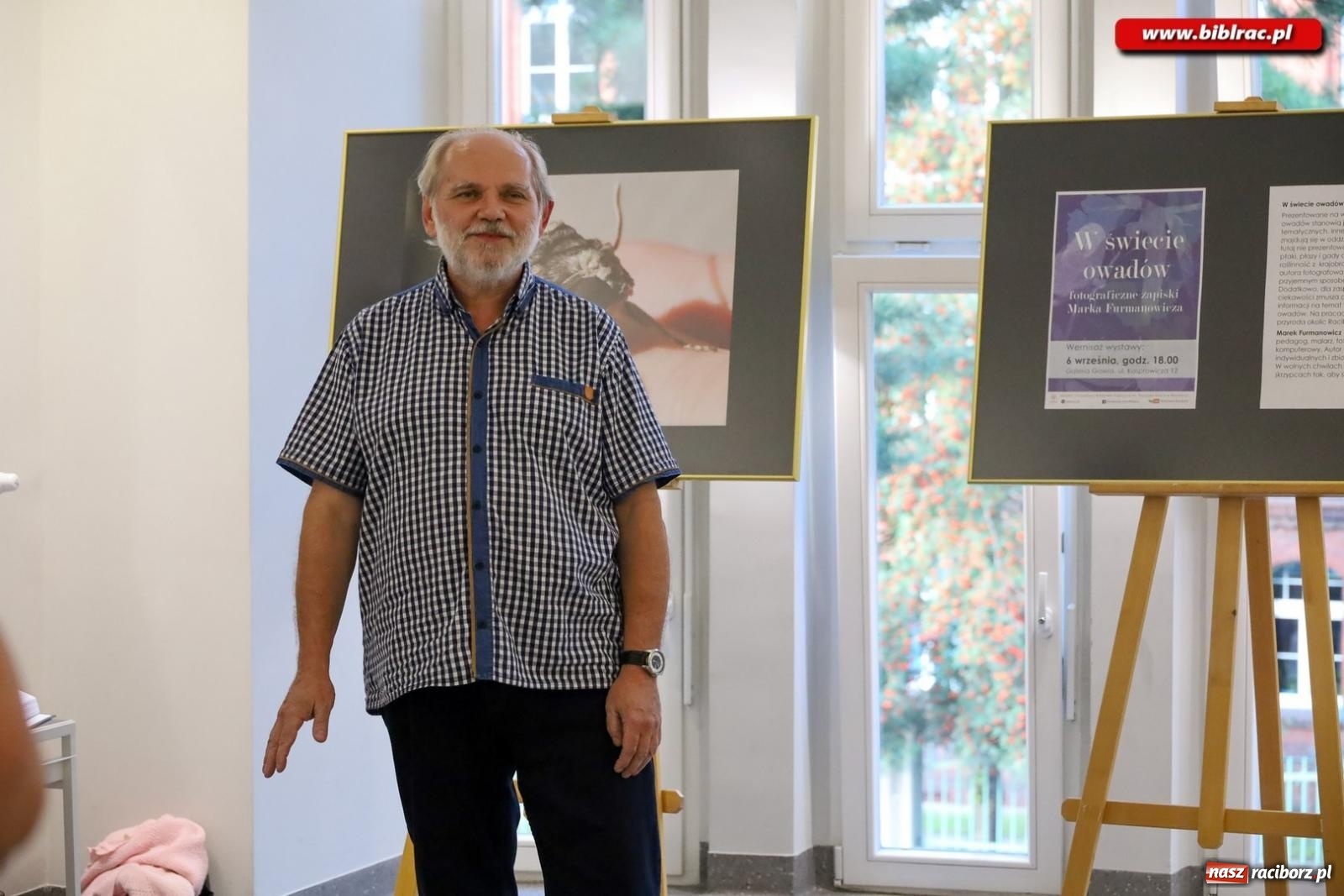 Zdjęcie w galerii na portalu naszraciborz.pl: W świecie owadów - wernisaż fotografii Marka Furmanowicza wiadomości z regionu