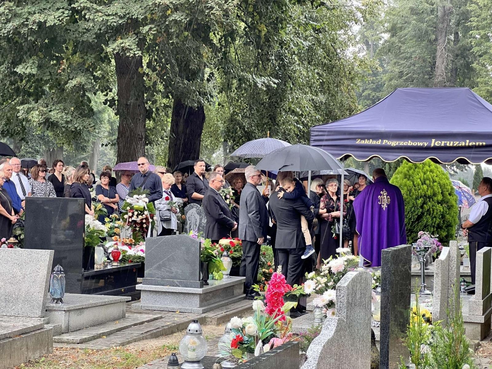 Zdjęcie w galerii na portalu naszraciborz.pl: Na Jeruzalem pożegnano doktor Krystynę Góral [WIDEO] wiadomości z regionu