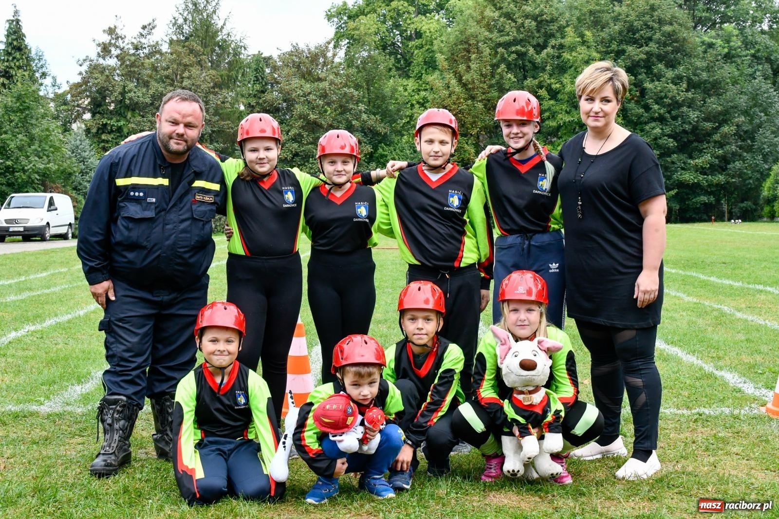 Zdjęcie w galerii na portalu naszraciborz.pl: Najmłodsi strażacy stanęli do rywalizacji w Krzyżanowicach wiadomości z regionu