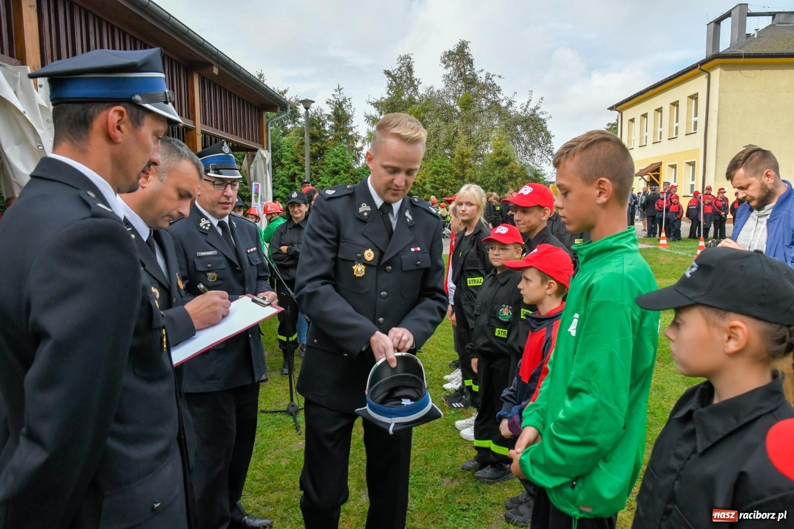Zdjęcie w galerii na portalu naszraciborz.pl: Najmłodsi strażacy stanęli do rywalizacji w Krzyżanowicach wiadomości z regionu
