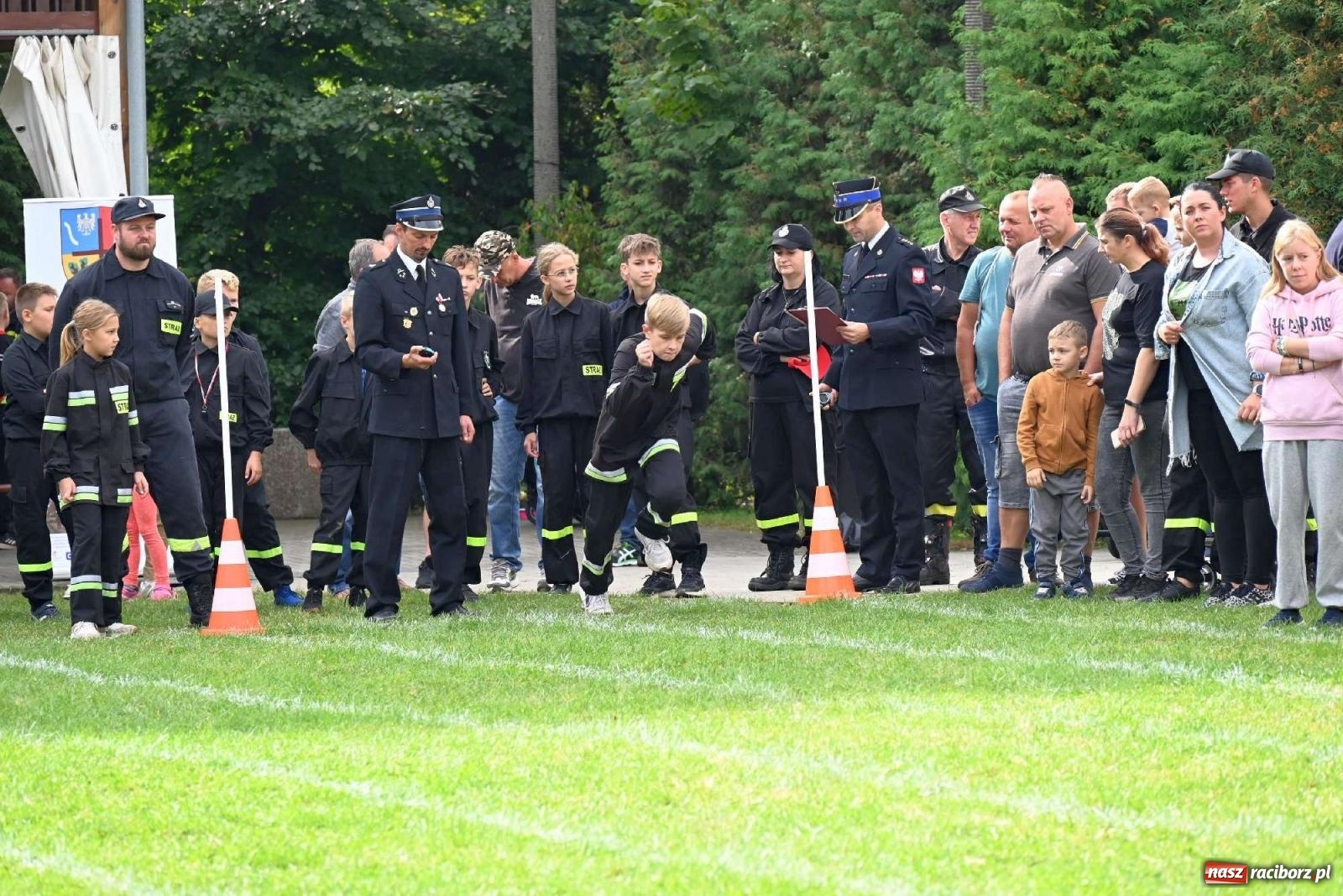 Zdjęcie w galerii na portalu naszraciborz.pl: Najmłodsi strażacy stanęli do rywalizacji w Krzyżanowicach wiadomości z regionu
