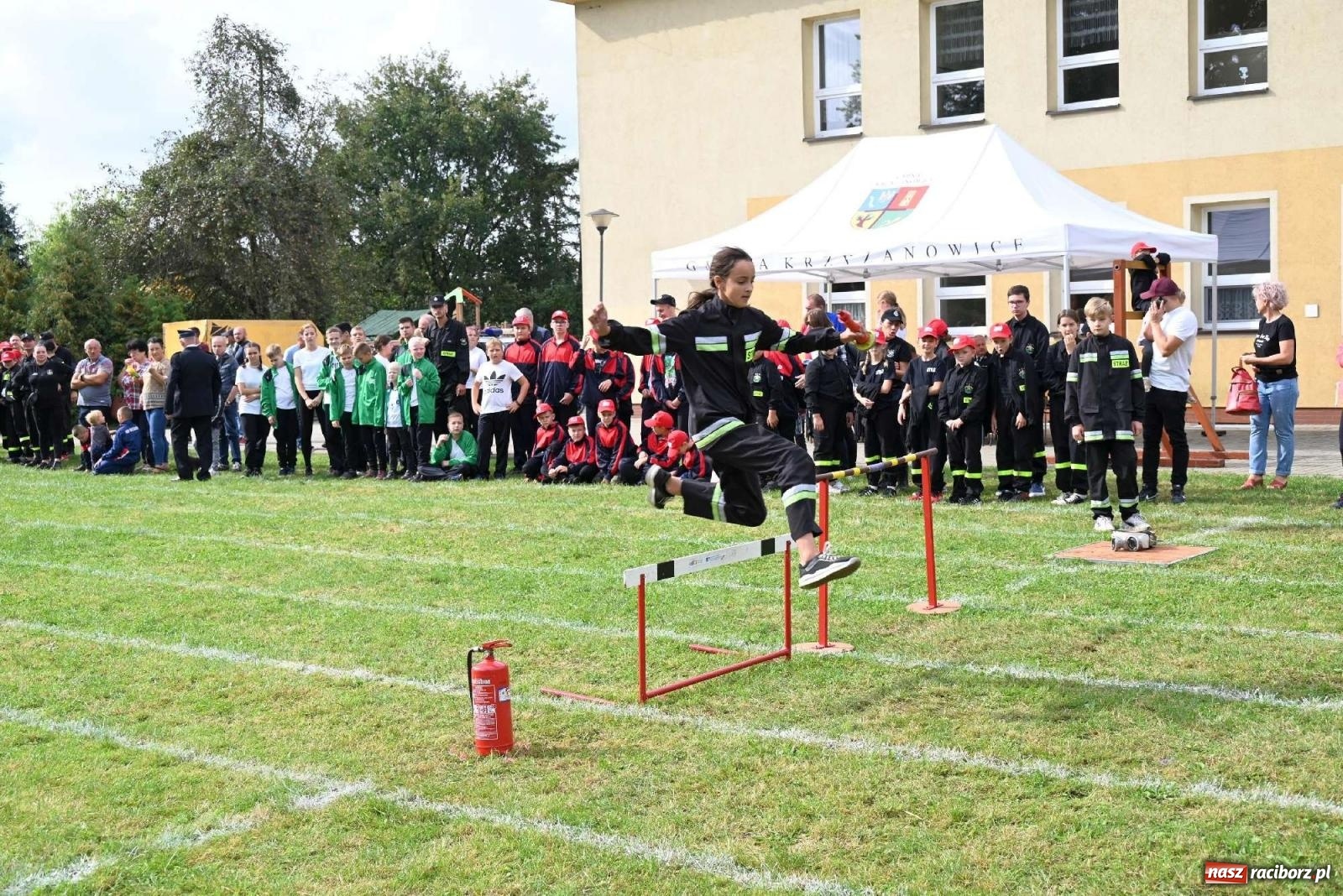 Zdjęcie w galerii na portalu naszraciborz.pl: Najmłodsi strażacy stanęli do rywalizacji w Krzyżanowicach wiadomości z regionu