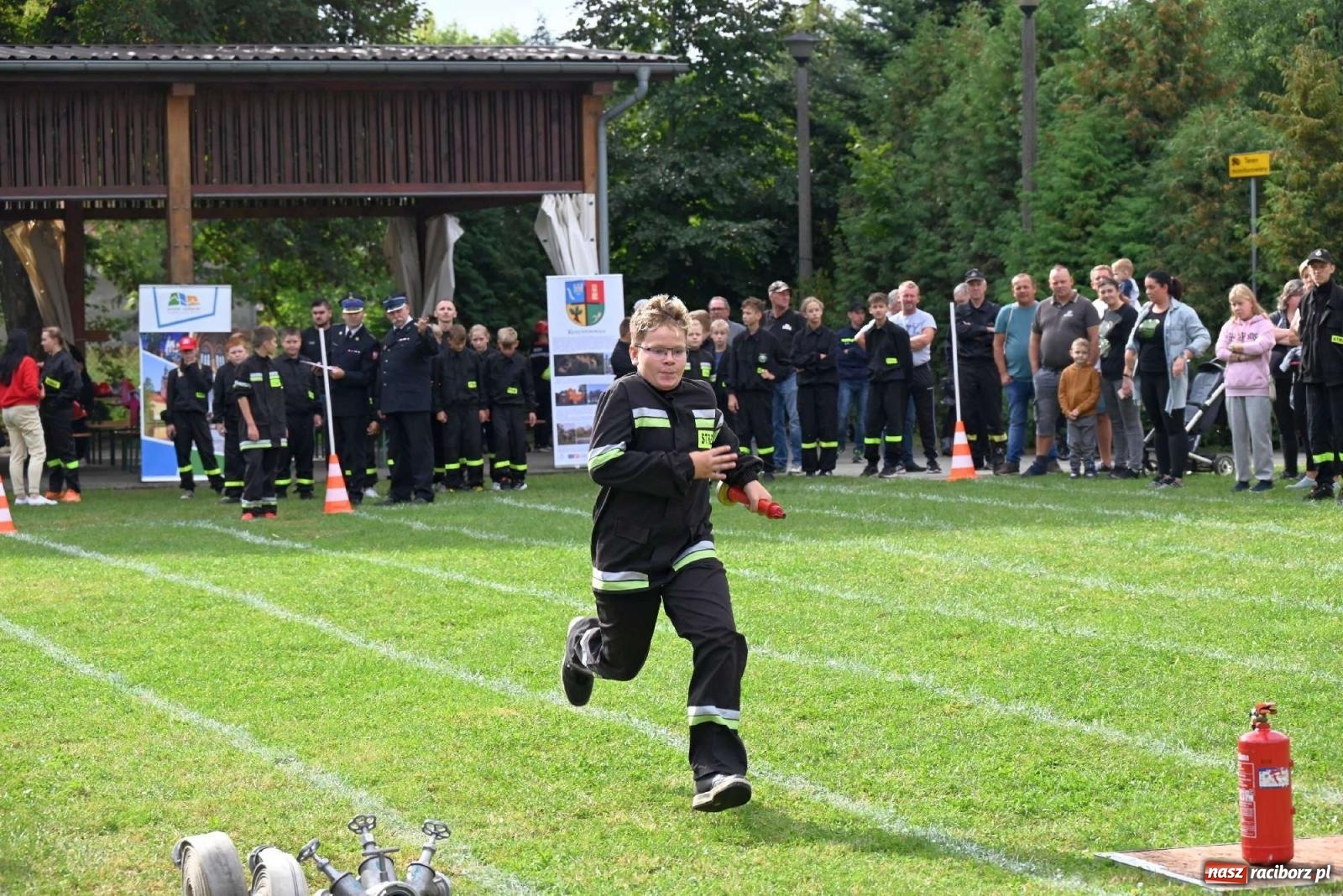 Zdjęcie w galerii na portalu naszraciborz.pl: Najmłodsi strażacy stanęli do rywalizacji w Krzyżanowicach wiadomości z regionu
