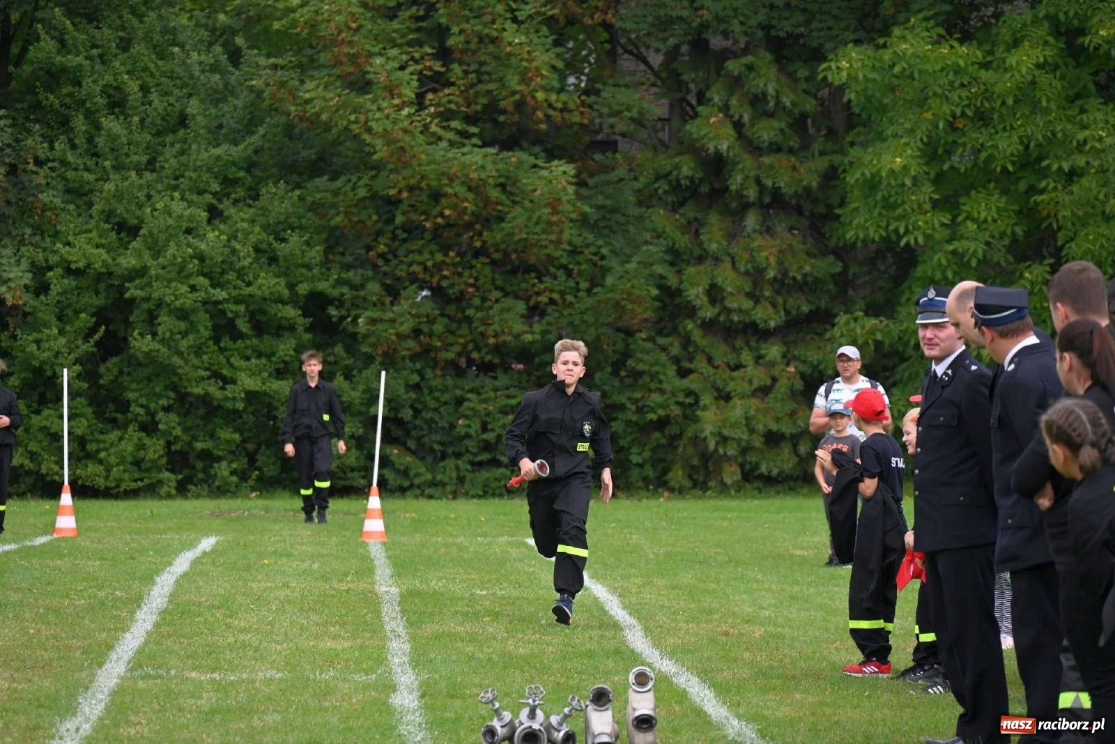 Zdjęcie w galerii na portalu naszraciborz.pl: Najmłodsi strażacy stanęli do rywalizacji w Krzyżanowicach wiadomości z regionu