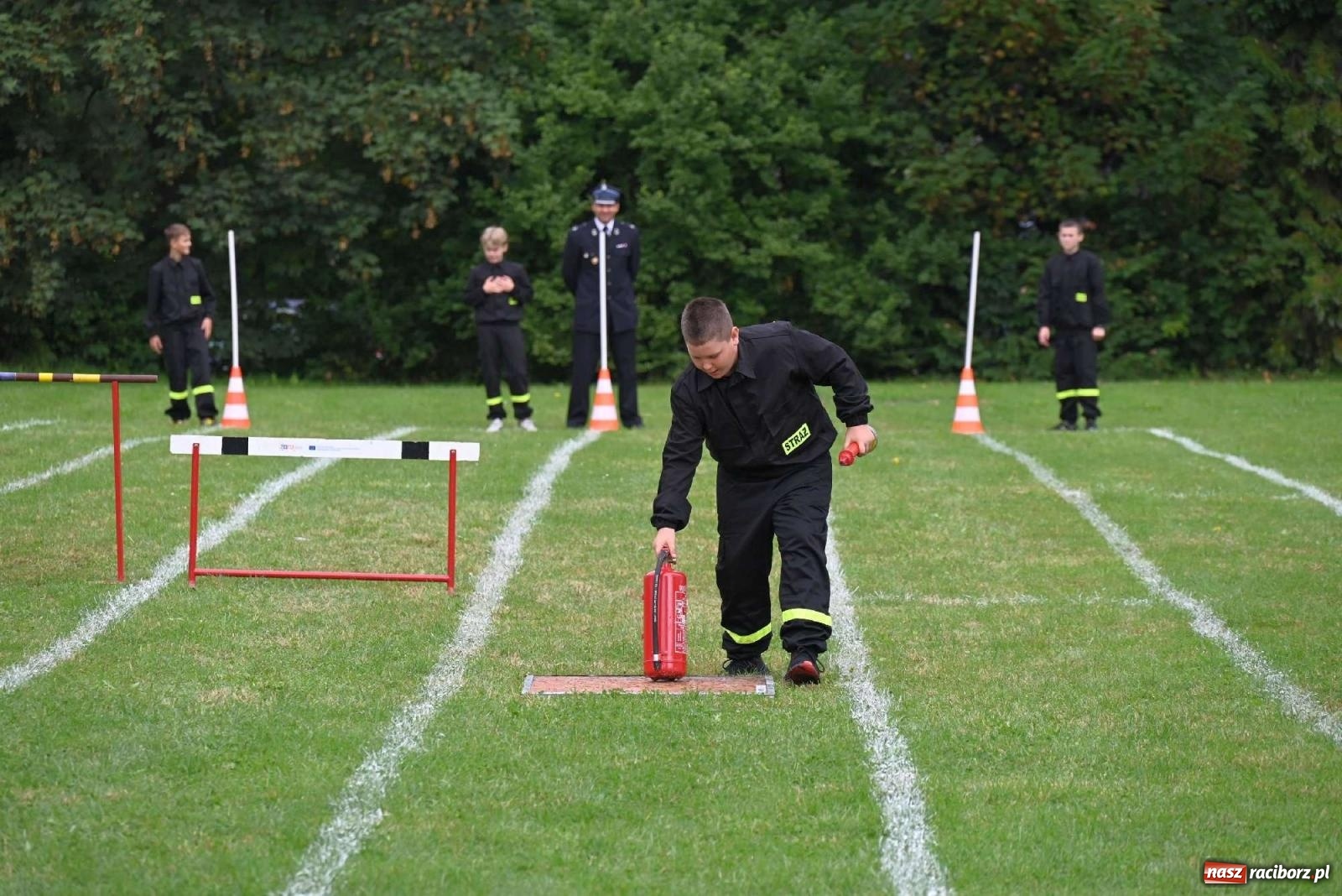 Zdjęcie w galerii na portalu naszraciborz.pl: Najmłodsi strażacy stanęli do rywalizacji w Krzyżanowicach wiadomości z regionu