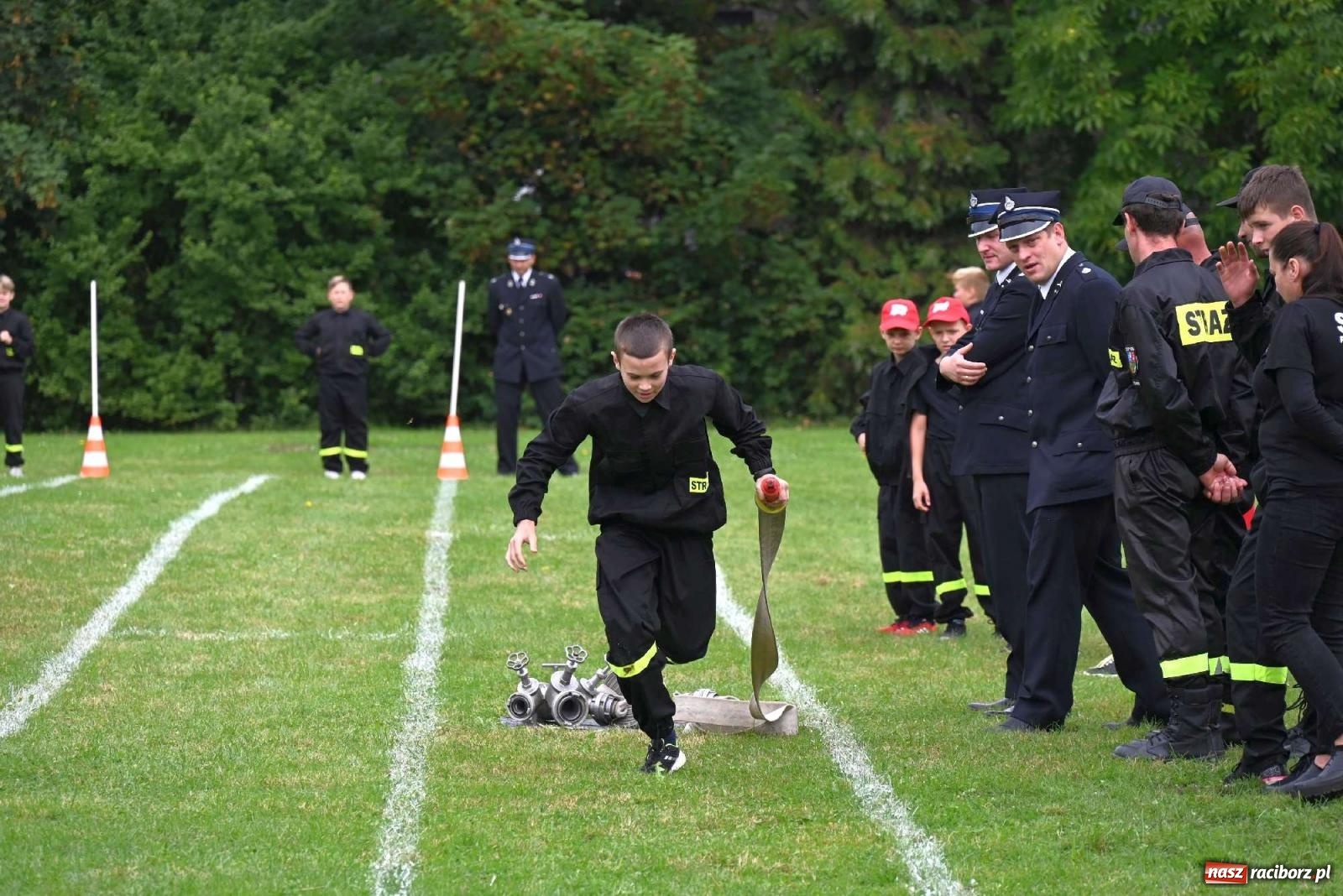 Zdjęcie w galerii na portalu naszraciborz.pl: Najmłodsi strażacy stanęli do rywalizacji w Krzyżanowicach wiadomości z regionu