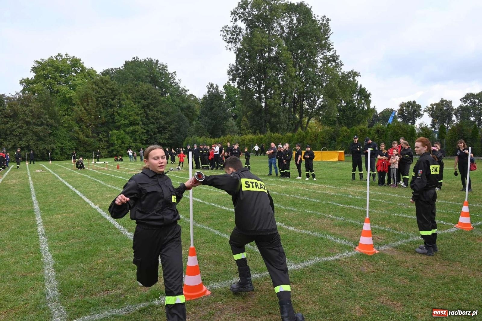 Zdjęcie w galerii na portalu naszraciborz.pl: Najmłodsi strażacy stanęli do rywalizacji w Krzyżanowicach wiadomości z regionu