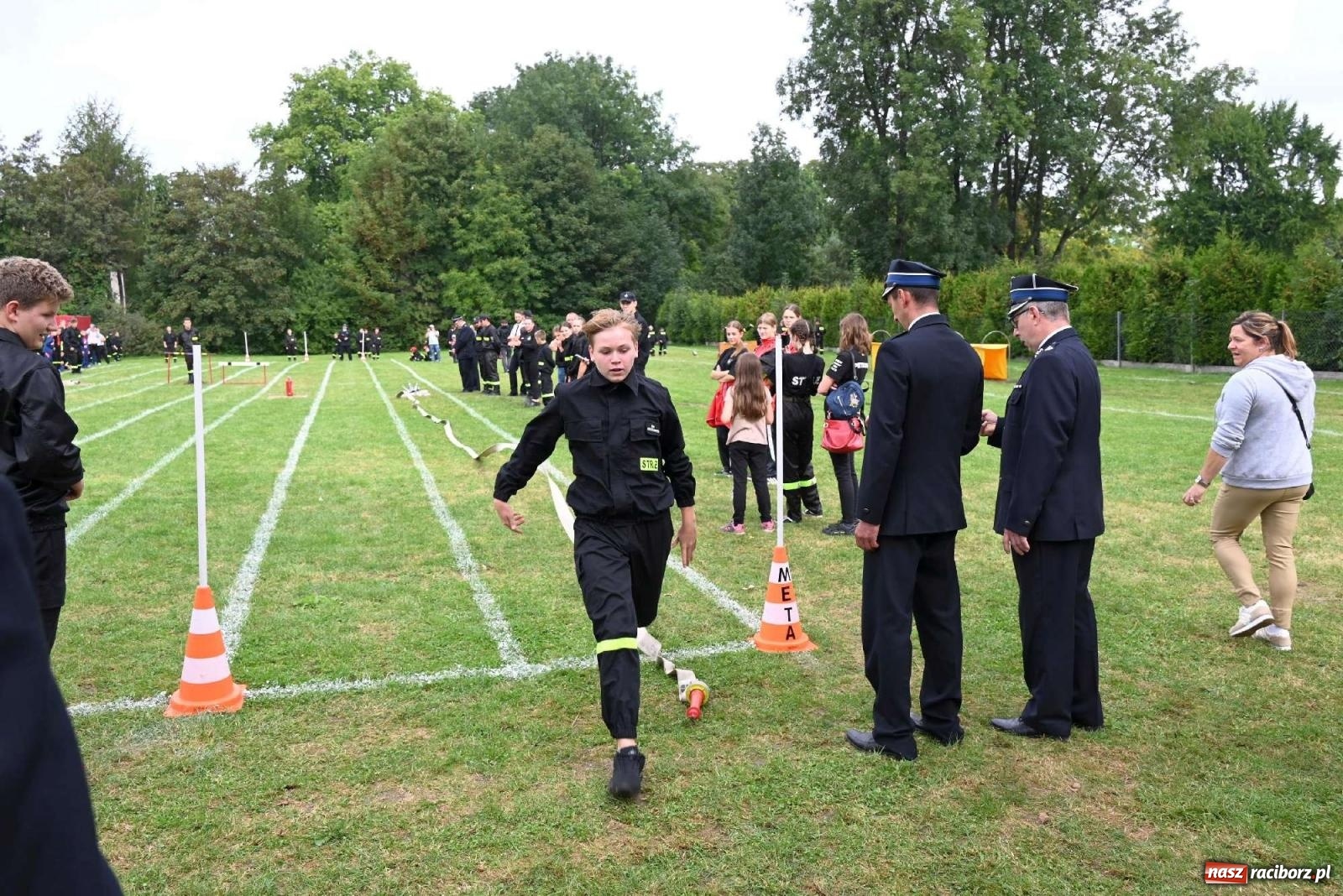 Zdjęcie w galerii na portalu naszraciborz.pl: Najmłodsi strażacy stanęli do rywalizacji w Krzyżanowicach wiadomości z regionu
