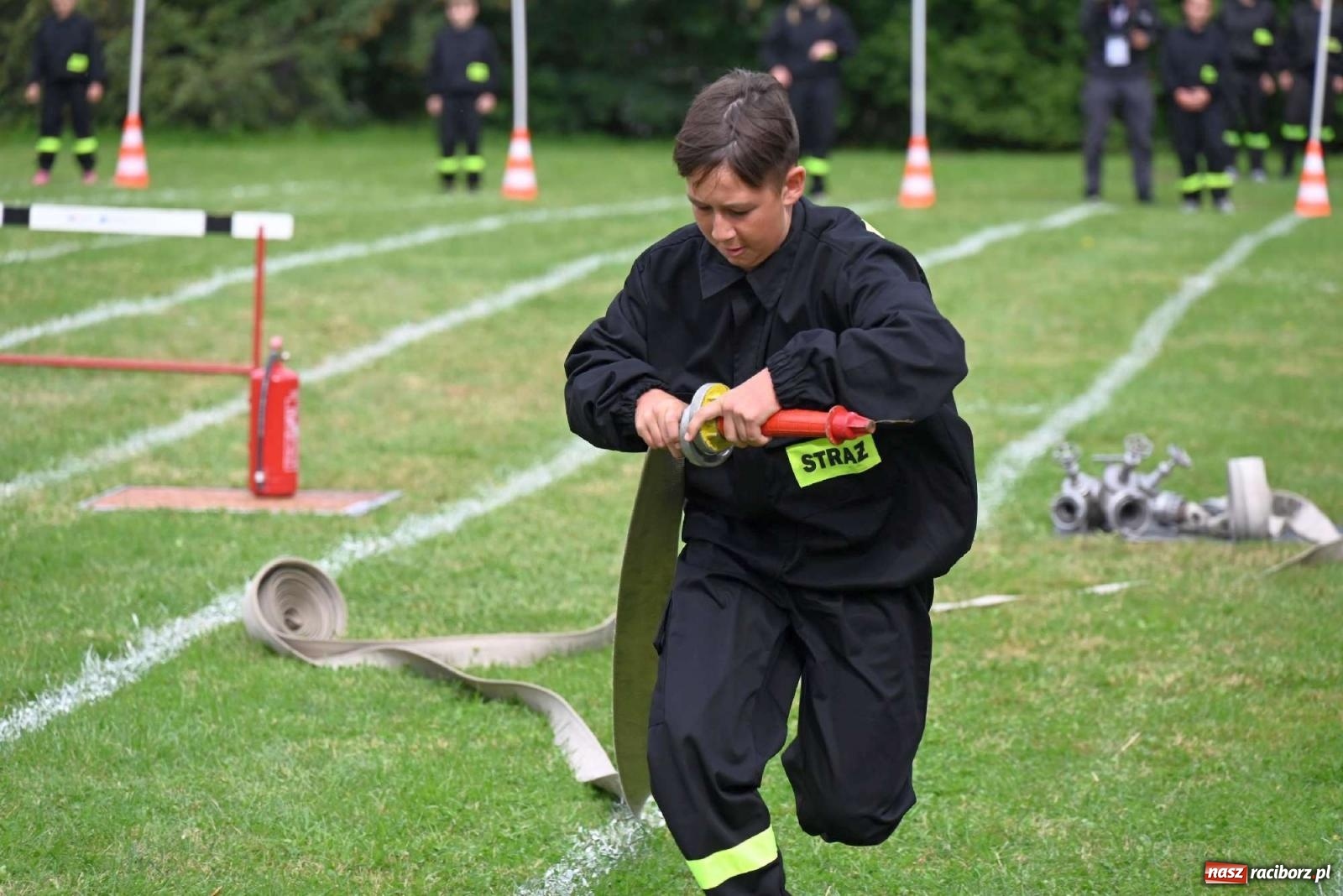 Zdjęcie w galerii na portalu naszraciborz.pl: Najmłodsi strażacy stanęli do rywalizacji w Krzyżanowicach wiadomości z regionu