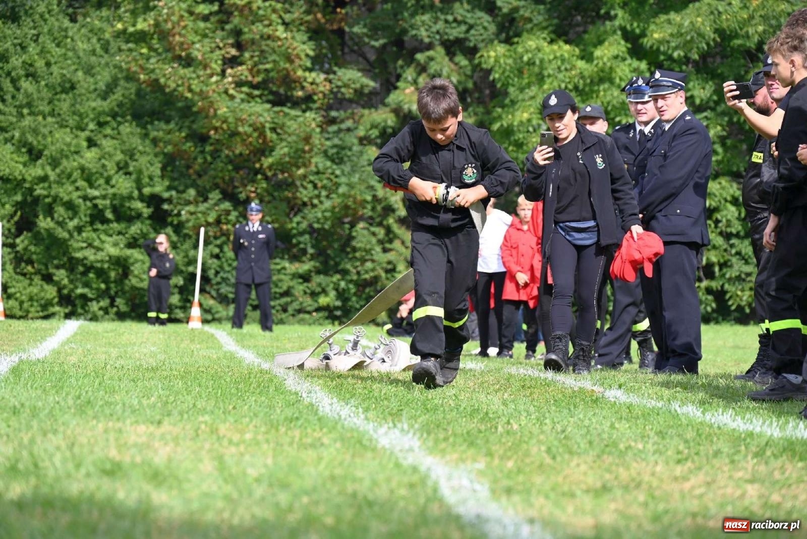 Zdjęcie w galerii na portalu naszraciborz.pl: Najmłodsi strażacy stanęli do rywalizacji w Krzyżanowicach wiadomości z regionu