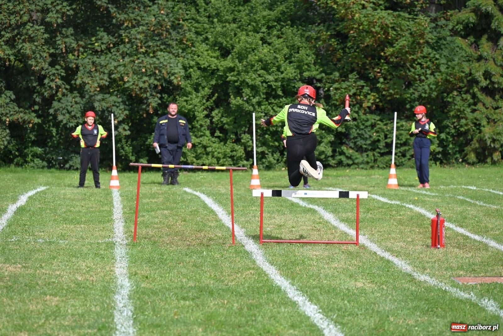 Zdjęcie w galerii na portalu naszraciborz.pl: Najmłodsi strażacy stanęli do rywalizacji w Krzyżanowicach wiadomości z regionu