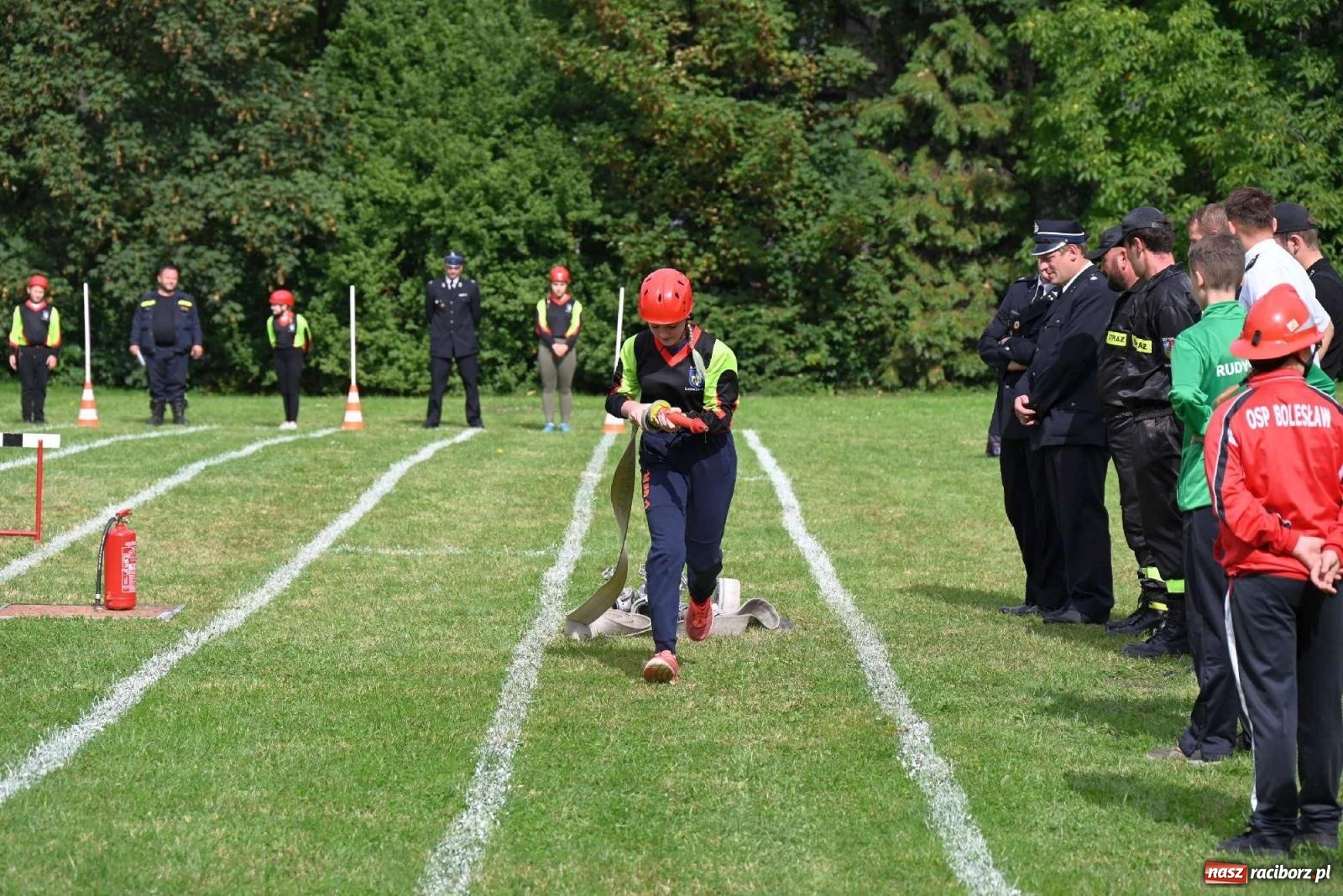 Zdjęcie w galerii na portalu naszraciborz.pl: Najmłodsi strażacy stanęli do rywalizacji w Krzyżanowicach wiadomości z regionu
